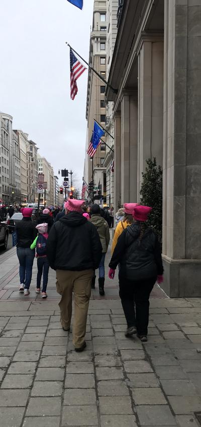 Women's March in Washington, D.C., photographs taken by Eric Rickert