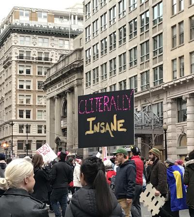 Women's March in Washington, D.C., photographs taken by Eric Rickert