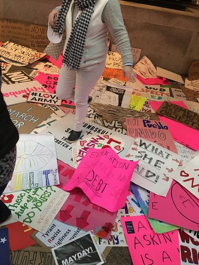 Women's March in Washington, D.C., photographs taken by Eric Rickert