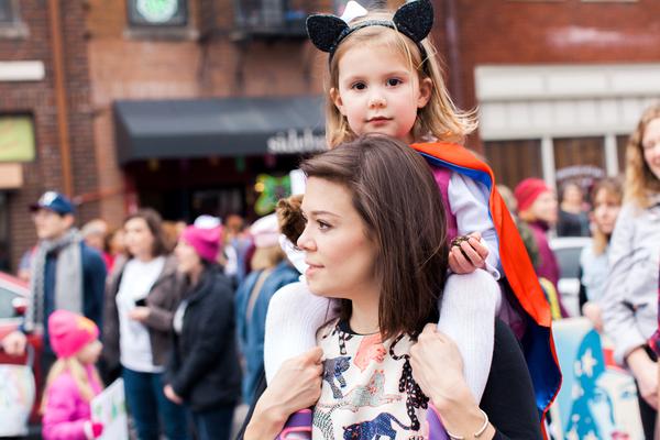 Women's March in Lexington, Kentucky, photographs taken by Emily Moseley