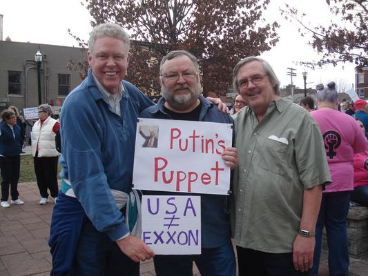 Women's March in Lexington, Kentucky, photographs taken by Diane Arnson Svarlien