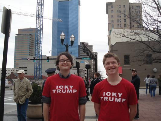 Women's March in Lexington, Kentucky, photographs taken by Diane Arnson Svarlien