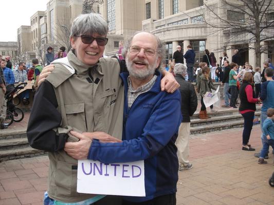 Women's March in Lexington, Kentucky, photographs taken by Diane Arnson Svarlien