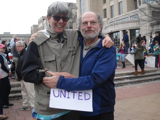 Women's March in Lexington, Kentucky, photographs taken by Diane Arnson Svarlien