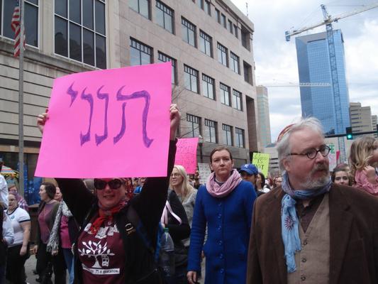 Women's March in Lexington, Kentucky, photographs taken by Diane Arnson Svarlien