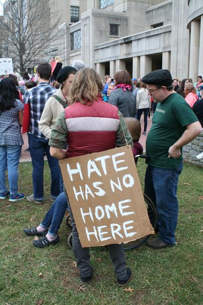 Women's March in Lexington, Kentucky, photographs taken by Tracy Oberc