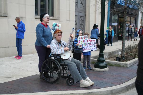 Women's March in Lexington, Kentucky, photographs taken by Tracy Oberc