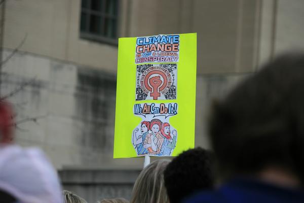 Women's March in Lexington, Kentucky, photographs taken by Tracy Oberc