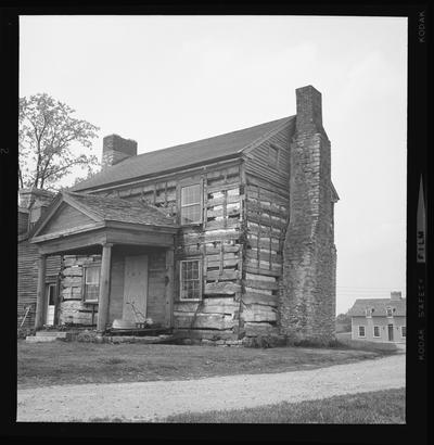 Claude (Sturgill)(Sturzill)? log house, Scott County, Kentucky