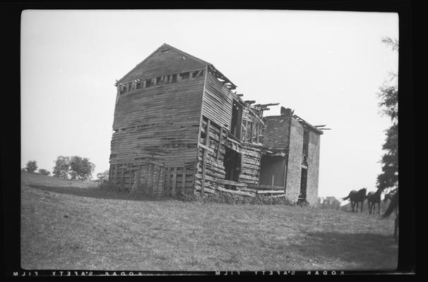 Ruins of Harp House, Harp Innis Road, Fayette County, Kentucky