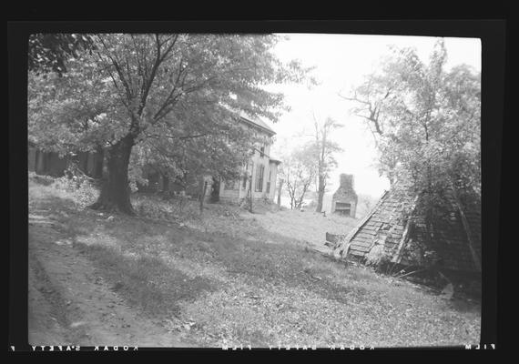 David Watts Log House, Sulphur Wells Road, Scott County, Kentucky