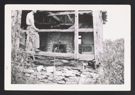 David Watts Log House, Sulphur Wells Road, Scott County, Kentucky