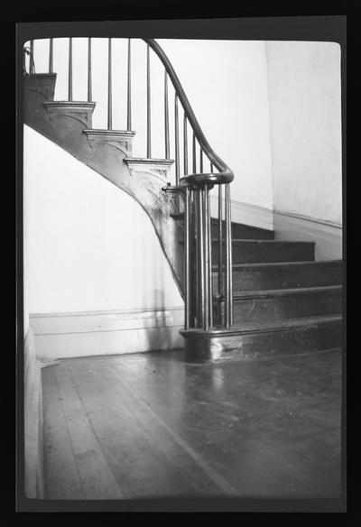 Details and interior of Ingleside, built in 1852, demolished 1964, Lexington, Kentucky in Fayette County