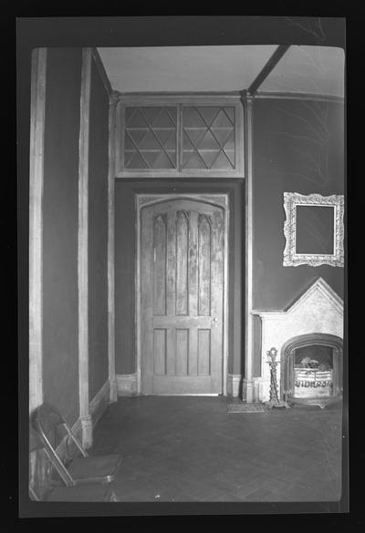 Library door at Loudoun, Francis Key Hunt House, 209 Castlewood Drive, Lexington, Kentucky in Fayette County