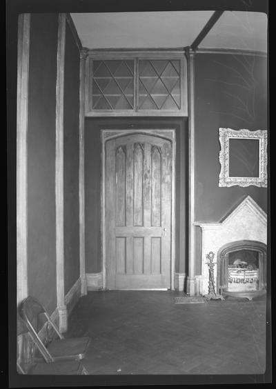 Library door at Loudoun, Francis Key Hunt House, 209 Castlewood Drive, Lexington, Kentucky in Fayette County