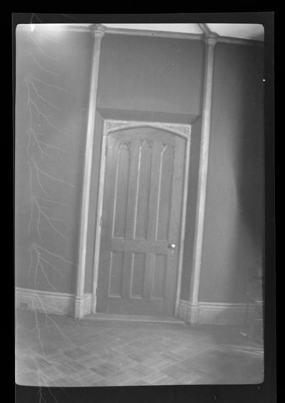 Library door at Loudoun, Francis Key Hunt House, 209 Castlewood Drive, Lexington, Kentucky in Fayette County