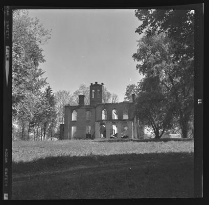 Ruins of Cane Run or Glengarry, Lexington, Kentucky in Fayette County