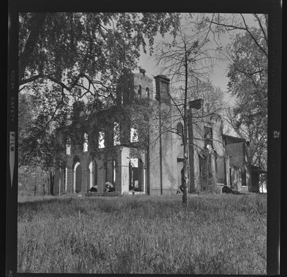 Ruins of Cane Run or Glengarry, Lexington, Kentucky in Fayette County