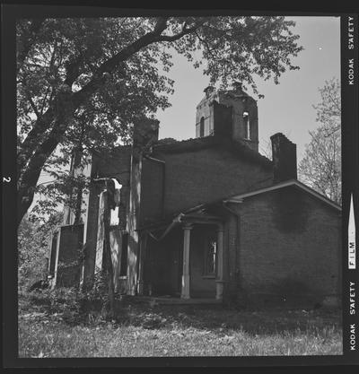 Ruins of Cane Run or Glengarry, Lexington, Kentucky in Fayette County