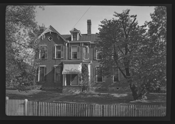 Watkins house. Corner of South Broadway and Virginia Avenue. Lexington, Kentucky