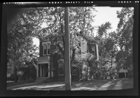 James Headley house. West Third Street. Lexington, Kentucky