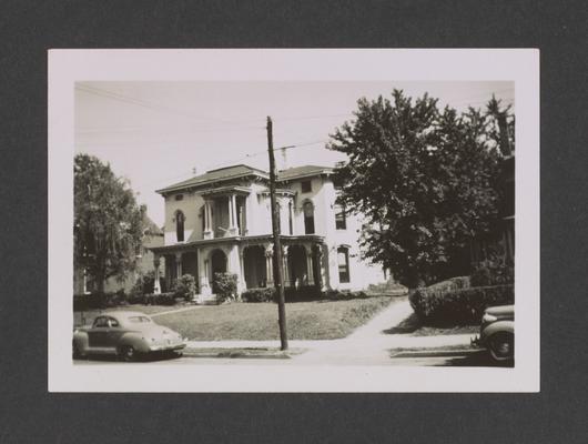 George Lancaster house. 326 South Broadway. Lexington, Kentucky