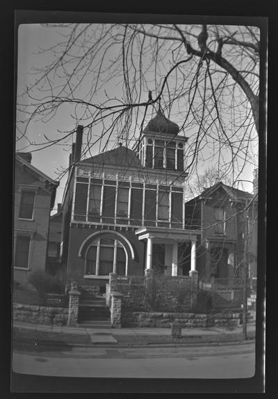 Kaufman house. West High Street. Lexington, Kentucky