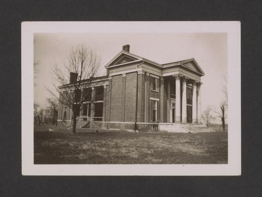 Himes house on Russell Cave Pike