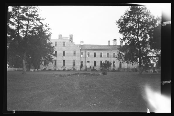 East flank of Center Family House, Shaker Village of Pleasant Hill, Kentucky in Mercer County