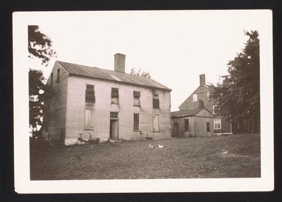 North Family house and Deacon's Shop, Shaker Village of Pleasant Hill, Kentucky in Mercer County