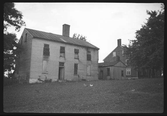 North Family house and Deacon's Shop, Shaker Village of Pleasant Hill, Kentucky in Mercer County