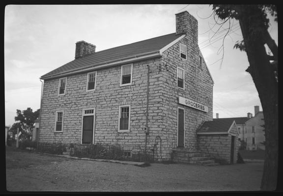 North Family house and Deacon's Shop, Shaker Village of Pleasant Hill, Kentucky in Mercer County