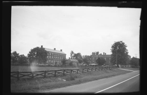 Shaker house near Auburn, Kentucky in Logan County