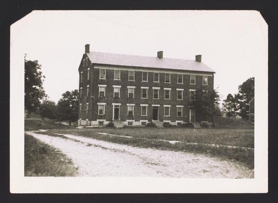 Shaker house near Auburn, Kentucky in Logan County