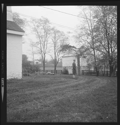 Hurricane Hall exteriors, Georgetown Pike (Road), North of Lexington, Kentucky in Fayette County