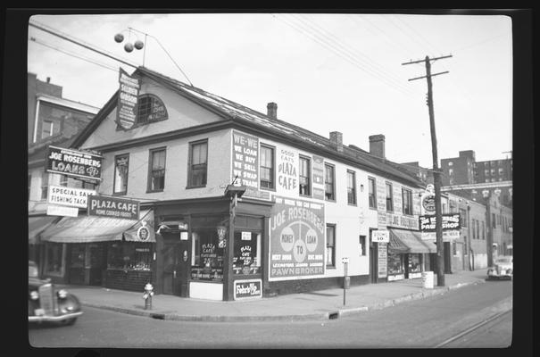 William Morton Store at the corner of Upper and Water Streets, Lexington, Kentucky in Fayette County