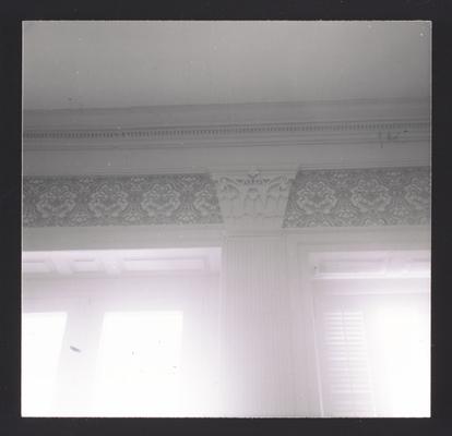 Pilaster in parlor at White Hall, located in Madison County, Kentucky. Cross reference 2752-2755
