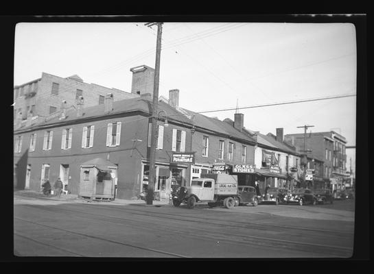 West side of South Broadway near Water Street, Lexington, Kentucky in Fayette County