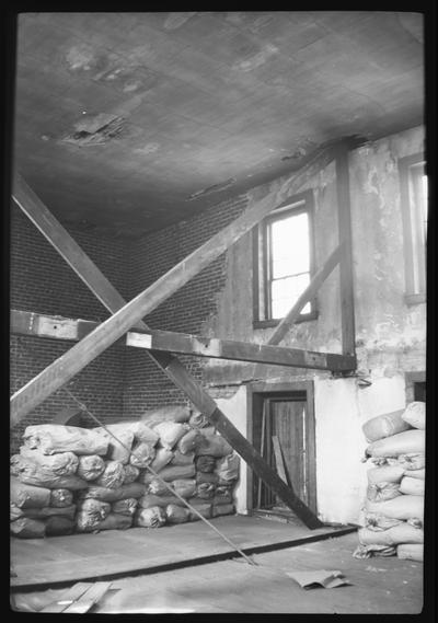 Interior of Rail Road Station, Lexington, Kentucky in Fayette County