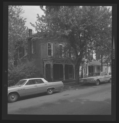 Masonic Hall on Morgan Street, started in 1819, Versailles, Kentucky in Woodford County