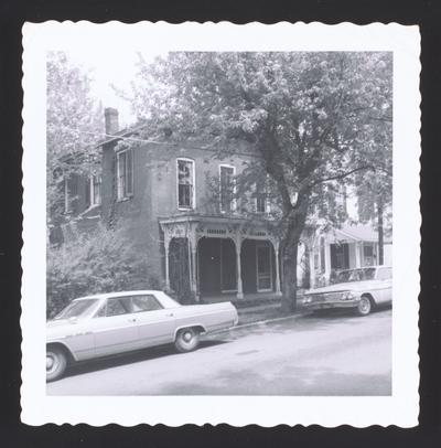 Masonic Hall on Morgan Street, started in 1819, Versailles, Kentucky in Woodford County