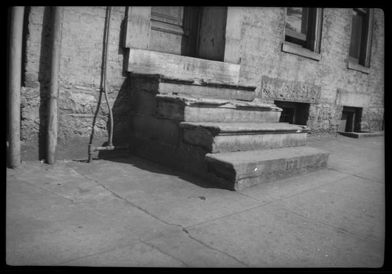 Stairs at the Isabella Lake Home, 177 North Limestone, Lexington, Kentucky in Fayette County