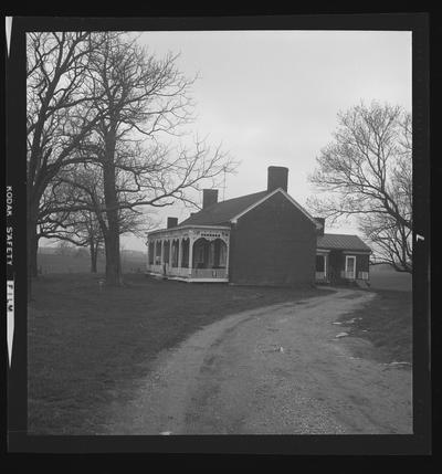 House near Paris, Kentucky in Bourbon County