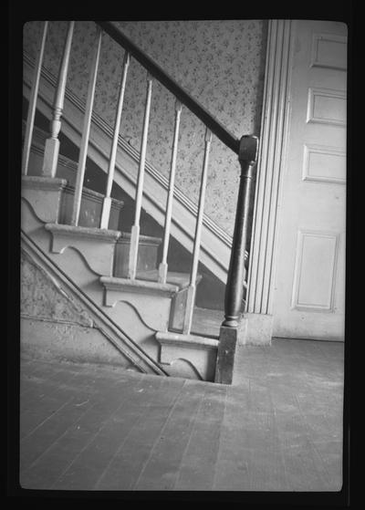 Stairs at 522 West Short Street, Lexington, Kentucky in Fayette County