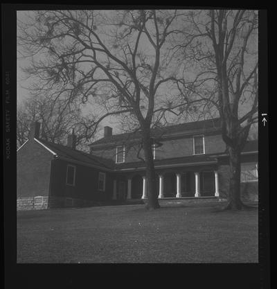 Clay Hill on the road to Danville, Harrodsburg, Kentucky in Mercer County, Coal Arcade