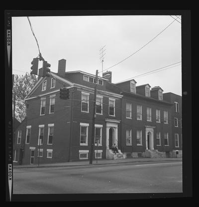 John Leiby House, Northeast corner of High and Upper Streets, Lexington, Kentucky in Fayette County