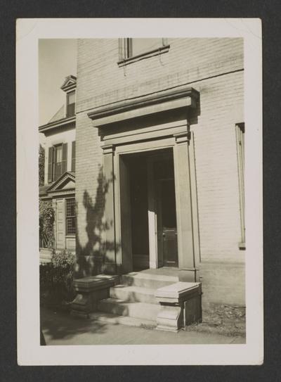 Laura Clay's House, the southwest corner of Mill and Second Streets, Lexington, Kentucky in Fayette County