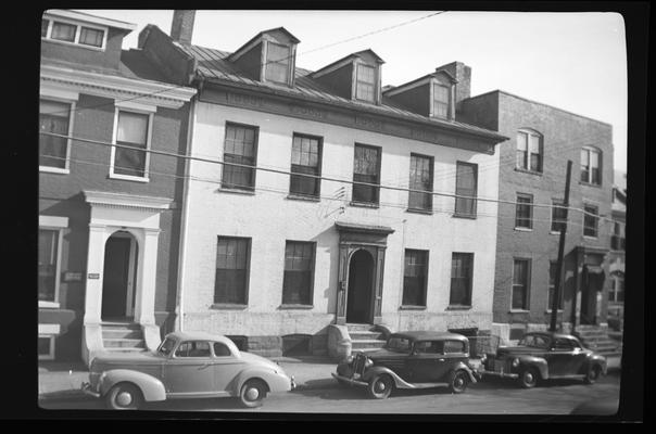 Samuel Richardson House, 129 West High Street, Lexington, Kentucky in Fayette County