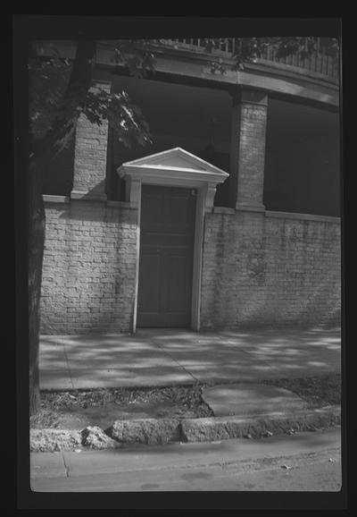 The gate at the Hunt-Morgan House, Lexington, Kentucky in Fayette County