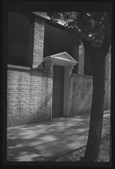 The gate at the Hunt-Morgan House, Lexington, Kentucky in Fayette County